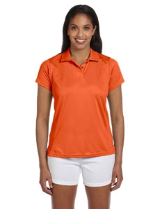 Harriton M315W Ladies&#39; 4 oz. Polytech Polo