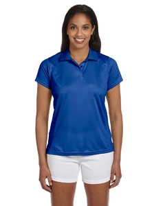 Harriton M315W Ladies&#39; 4 oz. Polytech Polo