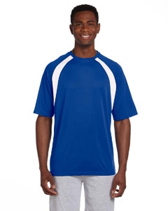 Harriton M322 4.2 oz. Athletic Sport Colorblock T-Shirt