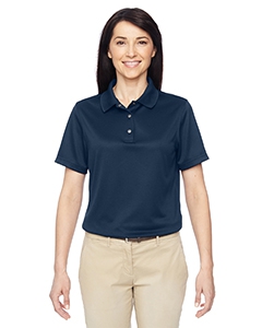 Harriton M345W Ladies&#39; Advantage IL Snap Placket Performance Polo