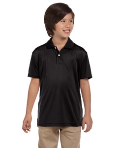 Harriton M353Y Youth Double Mesh Sport Shirt