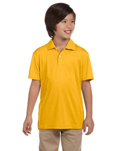 Harriton M353Y Youth Double Mesh Sport Shirt