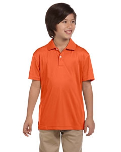 Harriton M353Y Youth Double Mesh Sport Shirt