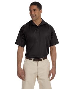 Harriton M374 Men&#39;s 3.8 oz. Polytech Mesh Insert Polo