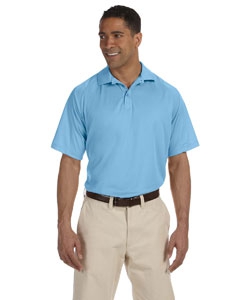 Harriton M374 Men&#39;s 3.8 oz. Polytech Mesh Insert Polo