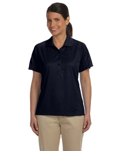 Harriton M374W Ladies&#39; 3.8 oz. Polytech Mesh Insert Polo