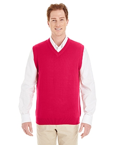 Harriton M415 Men&#39;s Pilbloc V-Neck Sweater Vest