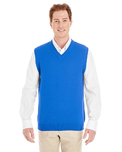 Harriton M415 Men&#39;s Pilbloc V-Neck Sweater Vest