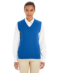 Harriton M415W Ladies&#39; Pilbloc V-Neck Sweater Vest