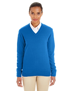 Harriton M420W Ladies&#39; Pilbloc V-Neck Sweater