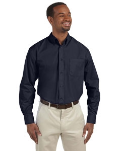 Harriton M510 Men&#39;s 3.1 oz. Essential Poplin