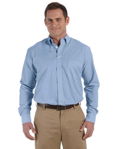 Harriton M555 Men&#39;s 3.48 oz. Chambray