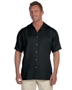 Harriton M570 Men&#39;s Bahama Cord Camp Shirt