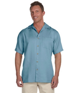 Harriton M570 Men&#39;s Bahama Cord Camp Shirt