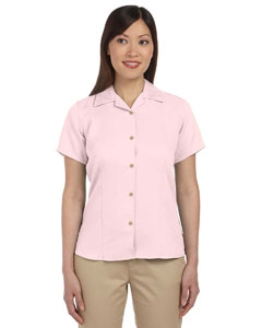 Harriton M570W Ladies&#39; Bahama Cord Camp Shirt