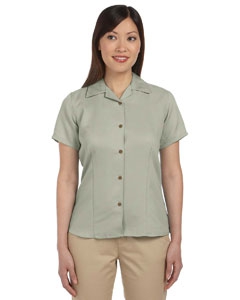 Harriton M570W Ladies&#39; Bahama Cord Camp Shirt