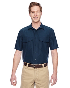 Harriton M580 Men&#39;s Key West Short-Sleeve Performance Staff Shirt