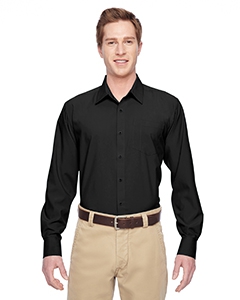 Harriton M610 Men&#39;s Paradise Long-Sleeve Performance Shirt