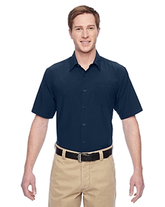 Harriton M610S Men&#39;s Paradise Short-Sleeve Performance Shirt