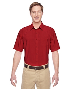 Harriton M610S Men&#39;s Paradise Short-Sleeve Performance Shirt