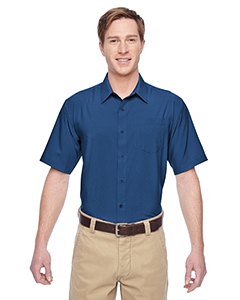 Harriton M610S Men&#39;s Paradise Short-Sleeve Performance Shirt