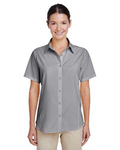 Harriton M610SW Ladies&#39; Paradise Short-Sleeve Performance Shirt