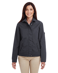 Harriton M705W Ladies&#39; Auxiliary Canvas Work Jacket