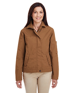 Harriton M705W Ladies&#39; Auxiliary Canvas Work Jacket