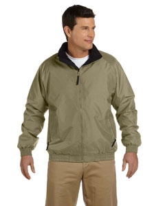 Harriton M740 Fleece-Lined Nylon Jacket