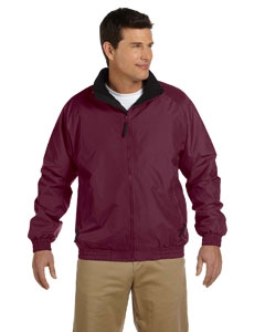 Harriton M740 Fleece-Lined Nylon Jacket