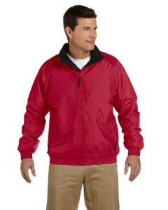 Harriton M740 Fleece-Lined Nylon Jacket