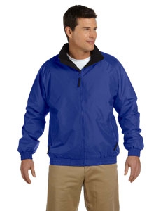 Harriton M740 Fleece-Lined Nylon Jacket