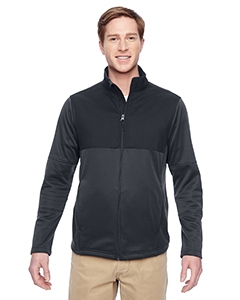 Harriton M745 Men&#39;s Task Performance Fleece Full-Zip Jacket