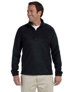 Harriton M980 8 oz. Quarter-Zip Fleece Pullover