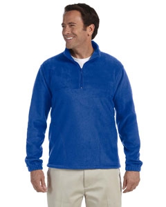 Harriton M980 8 oz. Quarter-Zip Fleece Pullover