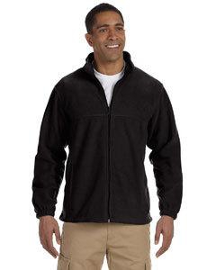 Harriton M990 Men&#39;s 8 oz. Full-Zip Fleece