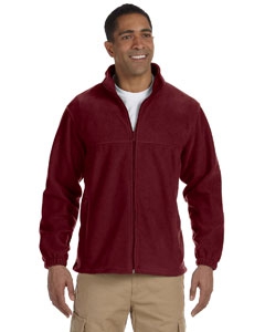 Harriton M990 Men&#39;s 8 oz. Full-Zip Fleece