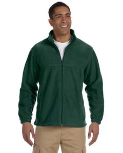 Harriton M990T Men&#39;s Tall 8oz. Full-Zip Fleece