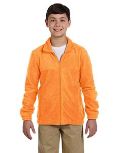 Harriton M990Y Youth 8 oz. Full-Zip Fleece