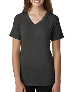 J America JA8132 Ladies&#39; Oasis Wash V-Neck T-Shirt