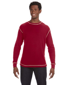 J America JA8238 Vintage Long-Sleeve Thermal T-Shirt