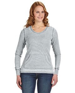 J America JA8255 Ladies&#39; Zen Thermal Long-Sleeve T-Shirt