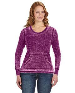 J America JA8255 Ladies&#39; Zen Thermal Long-Sleeve T-Shirt