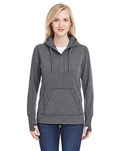 J America JA8431 Ladies&#39; Omega Stretch Snap-Placket Hood