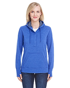 J America JA8431 Ladies&#39; Omega Stretch Snap-Placket Hood