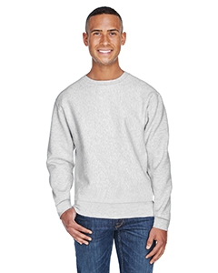 J America JA8446 Adult Sport Weave Crew Neck Sweatshirt