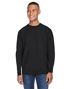 J America JA8446 Adult Sport Weave Crew Neck Sweatshirt