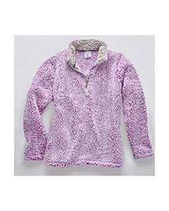 J America JA8451 Ladies&#39; Epic Sherpa Quarter-Zip