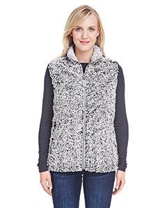 J America JA8456 Ladies&#39; Epic Sherpa Vest