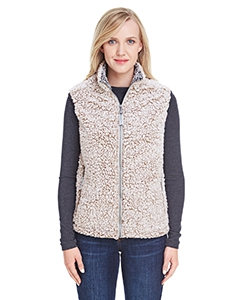 J America JA8456 Ladies&#39; Epic Sherpa Vest